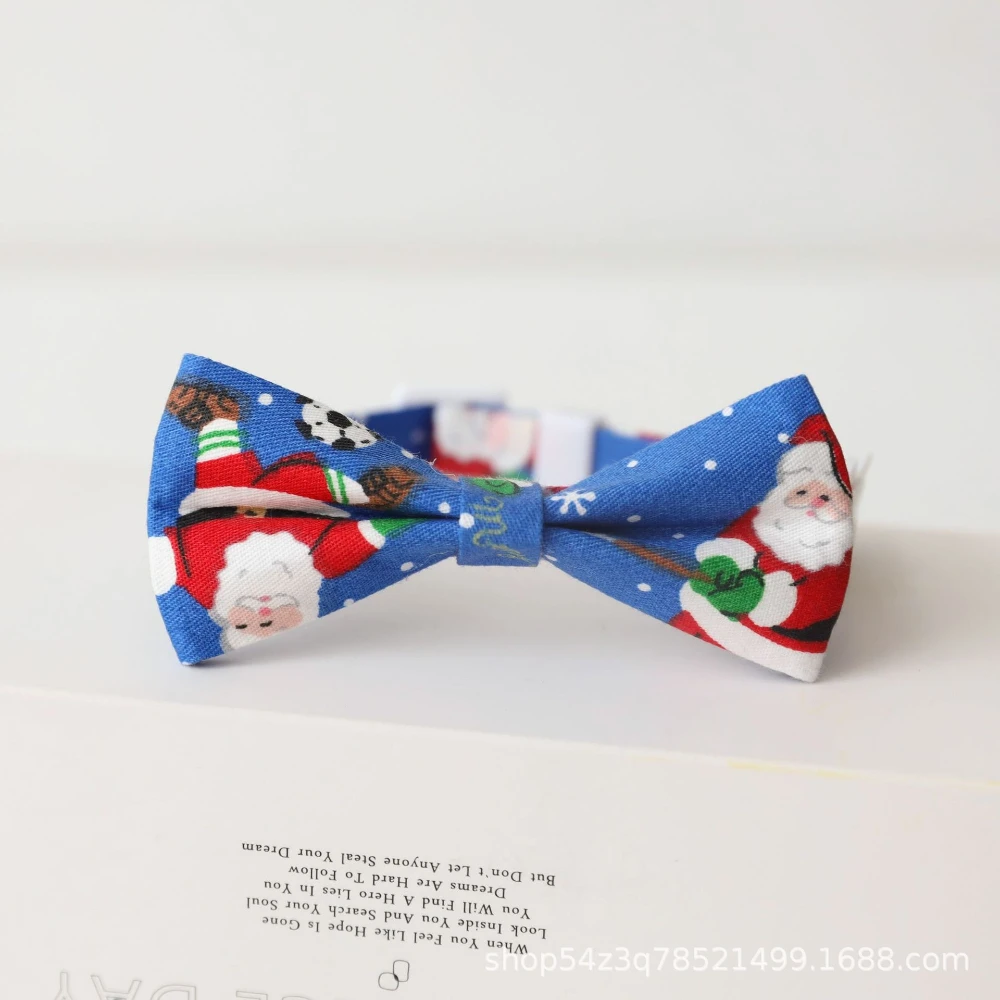 Collar navideño ajustable con campana para perros y gatos - imagen 5