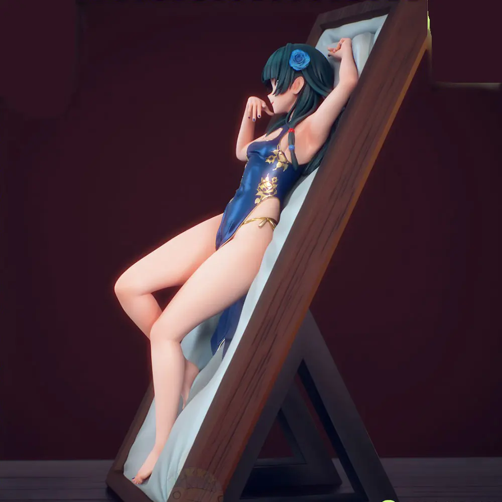 Figura 3D Sleeping Belle 1/24 - sin montar ni pintar - imagen 3