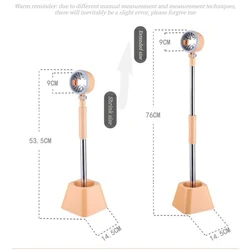 Soporte para secador de pelo para perros con bandeja y giro 180 grados