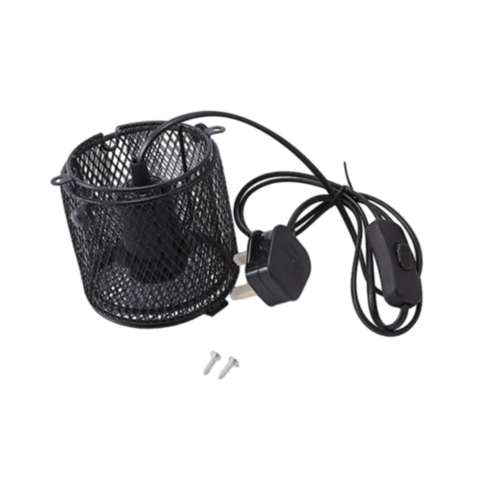 Reptile Heat Lamp Holder 200W Ceramic Heat Emitter for Amphibian Frogs Snake