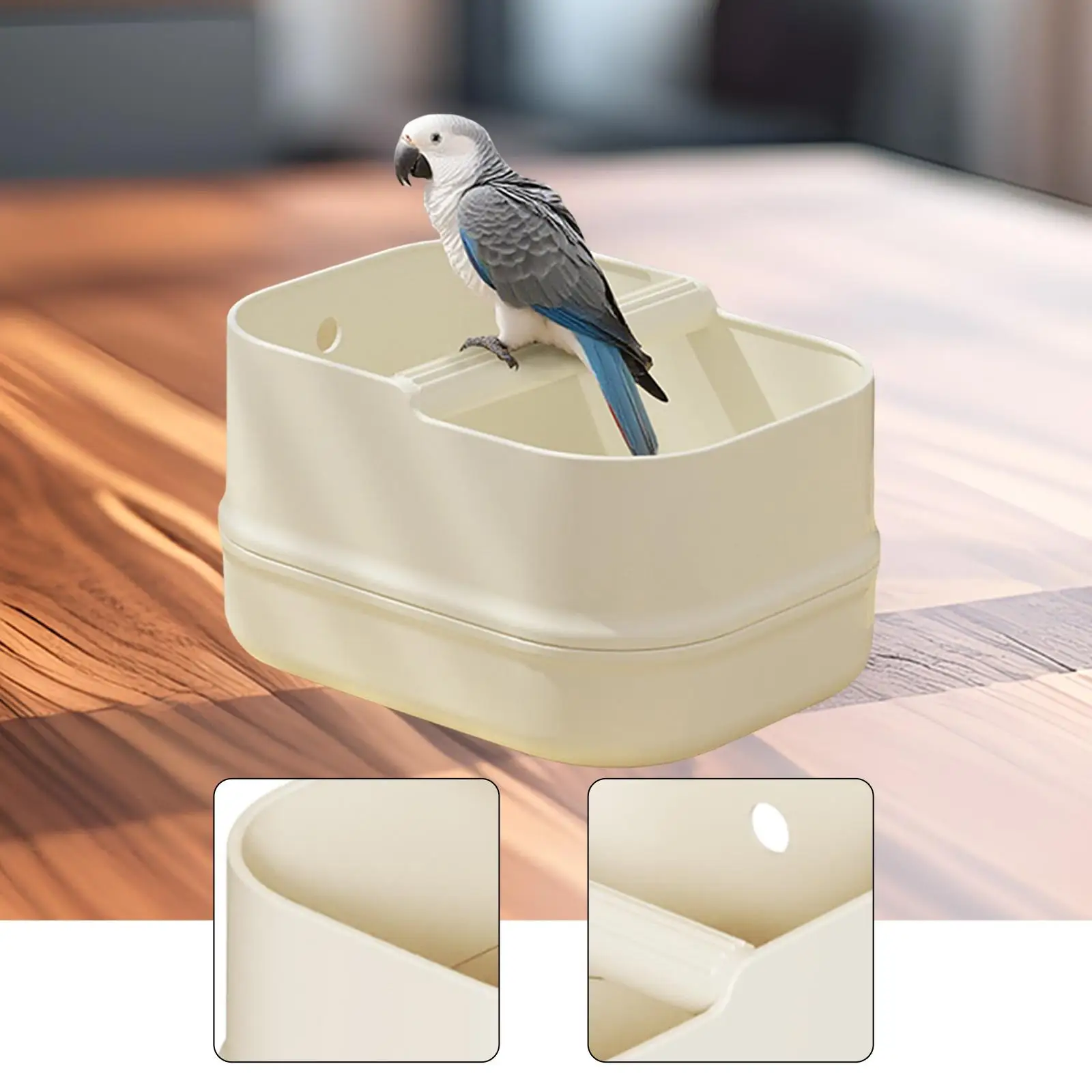 Soporte mesa loros con base desmontable – Estable para juegos y entrenamiento