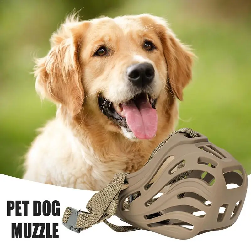 Bozal reflectante ajustable para perro, cesta acolchada suave, antimordedura, malla de aire para masticar y lamer, bozal para perro bebedero, negro - imagen 4