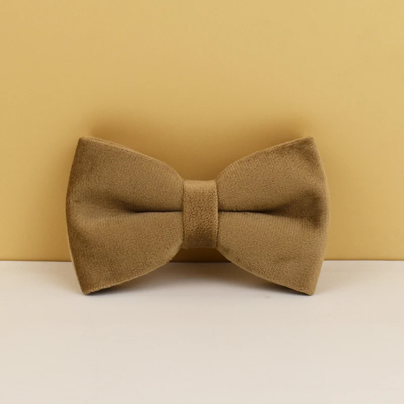 Collar y correa de terciopelo caqui poco profundo para perros, placa de identificación grabada personalizada, suministros para mascotas, correa para perros, 19 - imagen 4