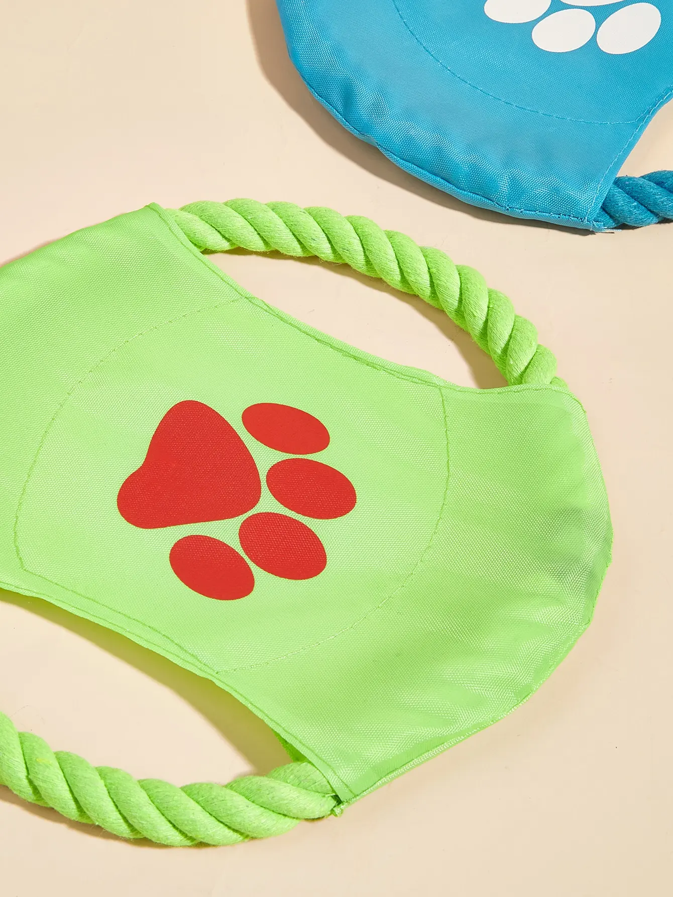 Mini frisbee de entrenamiento de cuerda de algodón, 1 color aleatorio - imagen 3