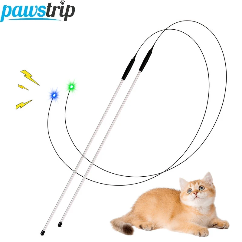 Varita LED interactiva para gatos – juguete contra el aburrimiento