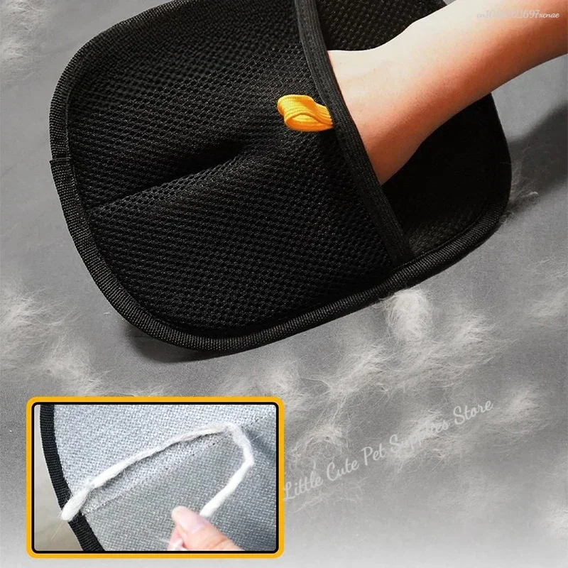 Guante de aseo para gatos y perros - Cepillo electrostático multiuso - imagen 2