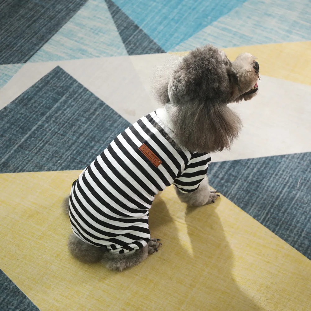 Pijama transpirable para perro mediano y grande – Algodón elástico - imagen 4