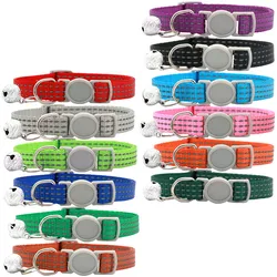 Collar reflectante para gatos y perros pequeños - hebilla ajustable