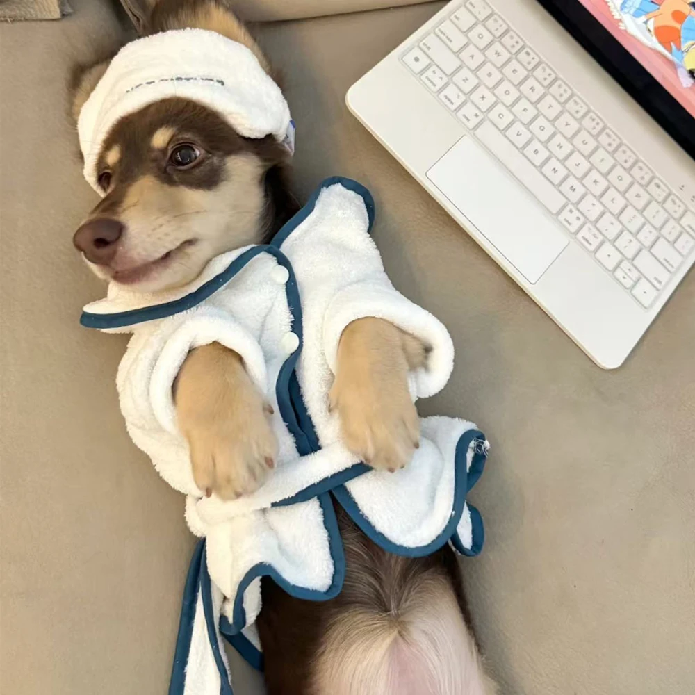 Toalla de secado y albornoz suave para Dachshund - imagen 2