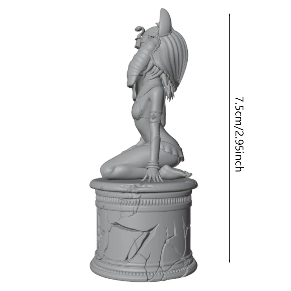 Miniatura de gato en resina para colección – Sin pintar - imagen 2