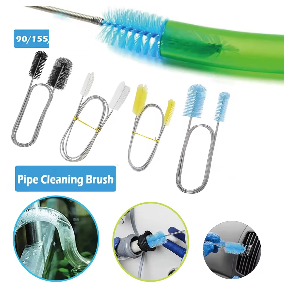 Cepillo de limpieza de tanque de agua, accesorios para pecera, bomba de filtro de agua, tubo de lirio, manguera traqueal, herramientas, suministros acuáticos para mascotas, productos