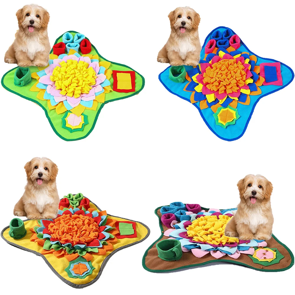 Estera de alimentación para mascotas, almohadilla interactiva de alimentación para perros y gatos, manta de entrenamiento con olor divertido - imagen 2