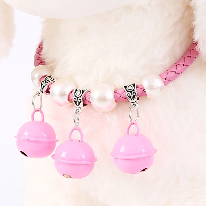 Collar de campana de estilo Vintage para gato, Collar retráctil para perro, conejo y gatito, estilo japonés, suministros bohemios para mascotas, 1 ud. - imagen 2