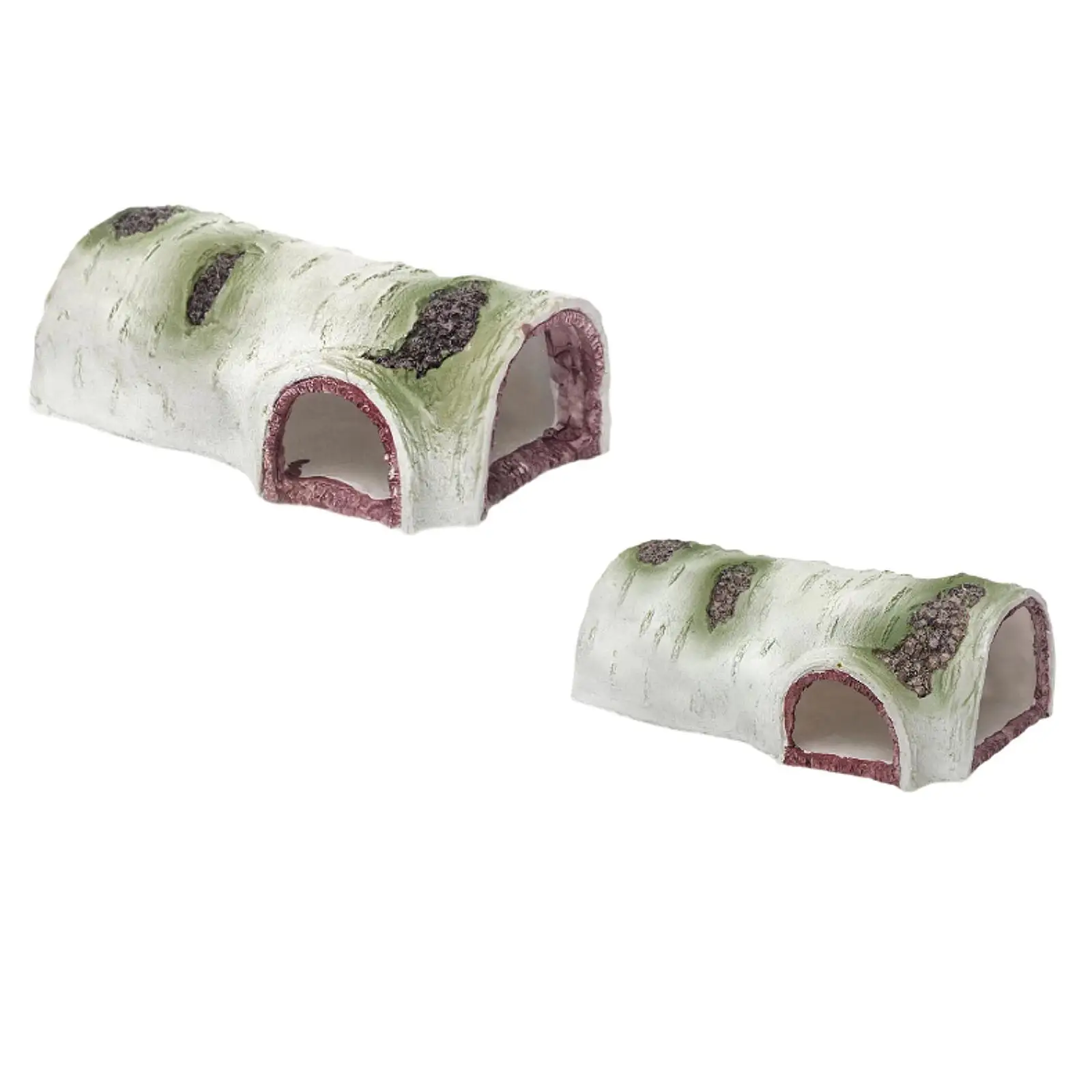 Aquarium Decoration Multipurpose Reptile Hideaway for Turtle Frogs Snake