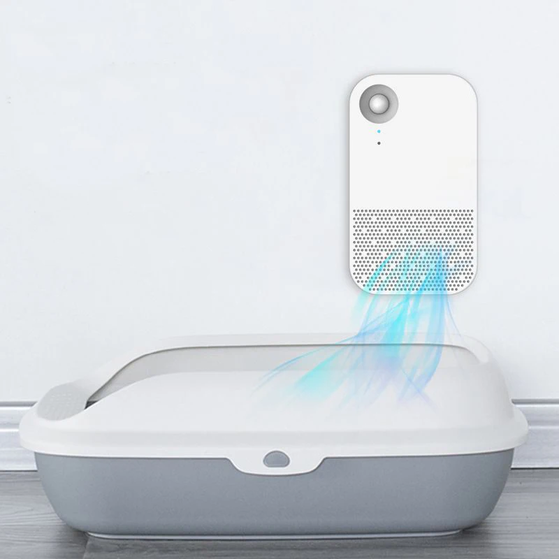 Purificador de olores de gato con iones negativos para gatos, caja de arena, desodorante, inodoro para perros y mascotas, limpiador de aire, esterilización de desodorización inteligente para mascotas - imagen 5