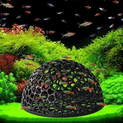 Cueva porosa refugio para camarones y bettas en acuario - decoracion
