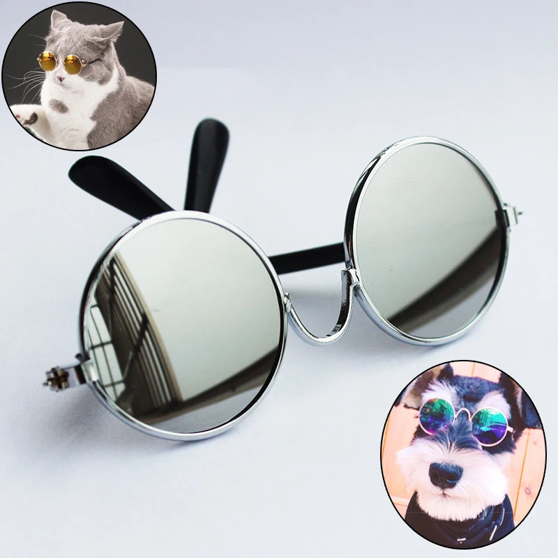 Gafas de sol para cachorros y gatos, accesorios para mascotas, Mini gafas para perros pequeños, Chihuahua, Ragdoll, gatito Siamés, suministros para mascotas