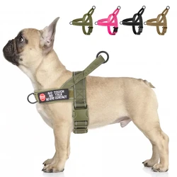 Arnés reflectante antin tugones para Bulldog Francés