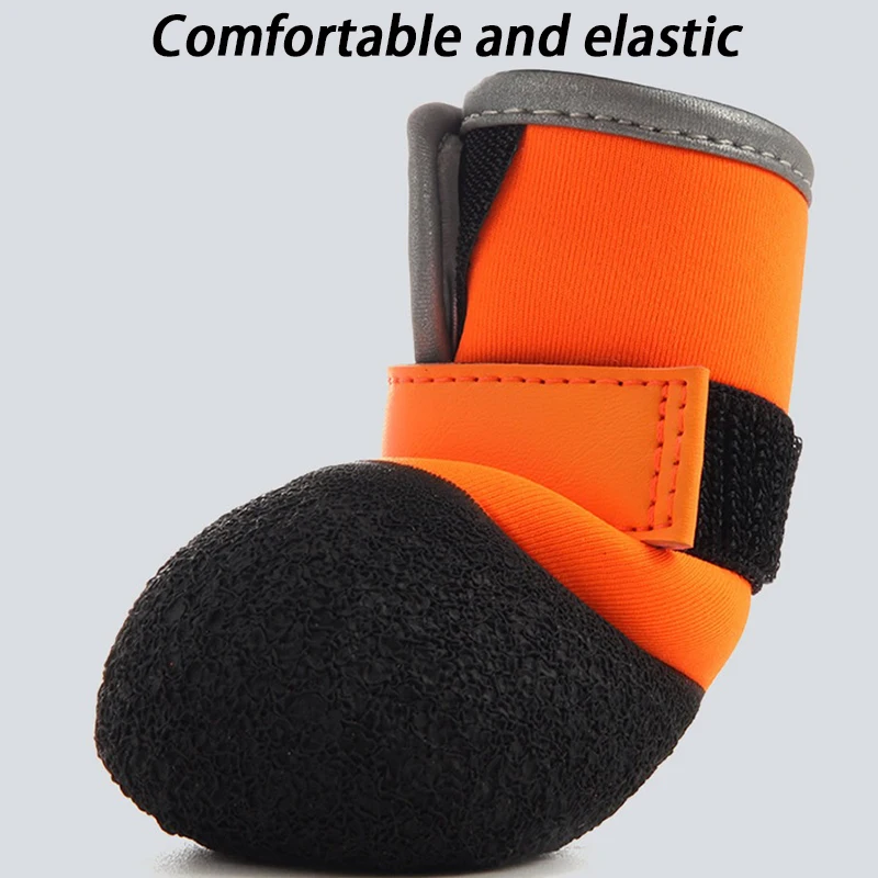Zapatos para caminar al aire libre para perros, zapatos impermeables para perros pequeños, medianos y grandes, duraderos y transpirables, Labrador para correr y caminar, suministros para mascotas - imagen 5
