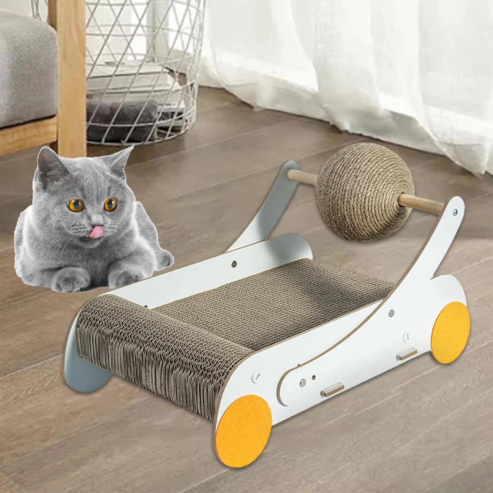 Cat Scratching Board Kitten Sleeping Nest Cat Activity Centre Durable Furniture
