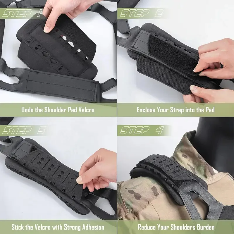 Ajuste del protector de hombro al contorno