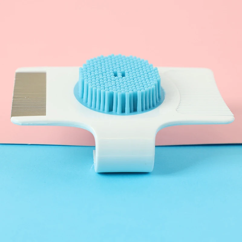 Peine 3 en 1 para gatos, peine para pulgas para gatos, perros, cepillo removedor de pelo para mascotas, peines de goma para masaje de baño para cachorros y gatitos, suministros para mascotas - imagen 5