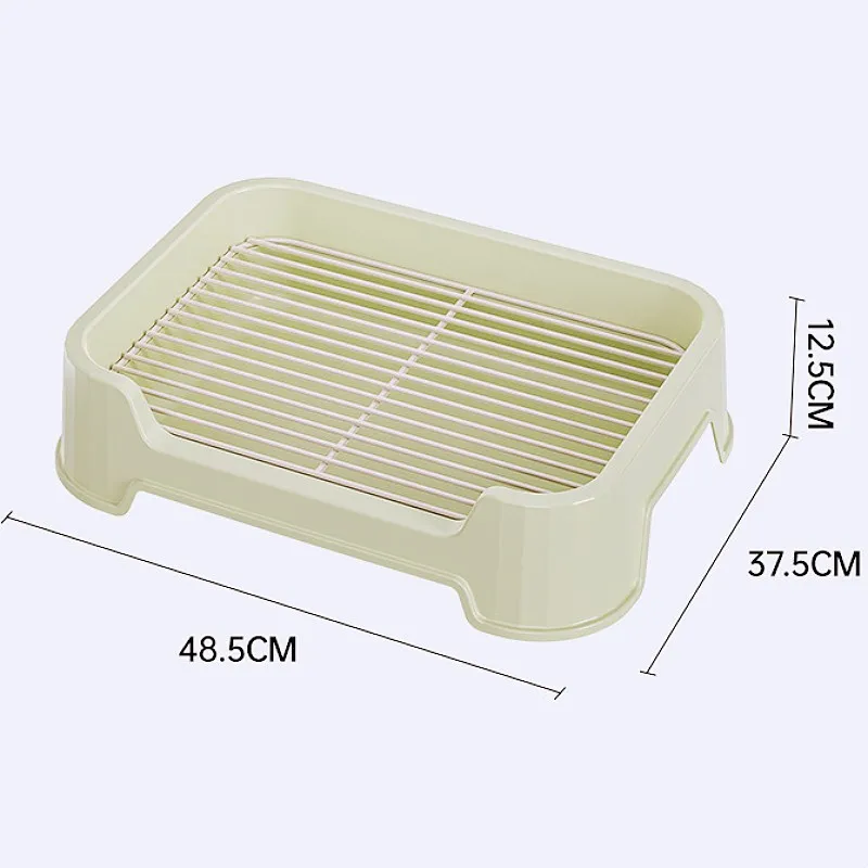 Inodoro para perros cachorros de acero inoxidable lavable - imagen 5