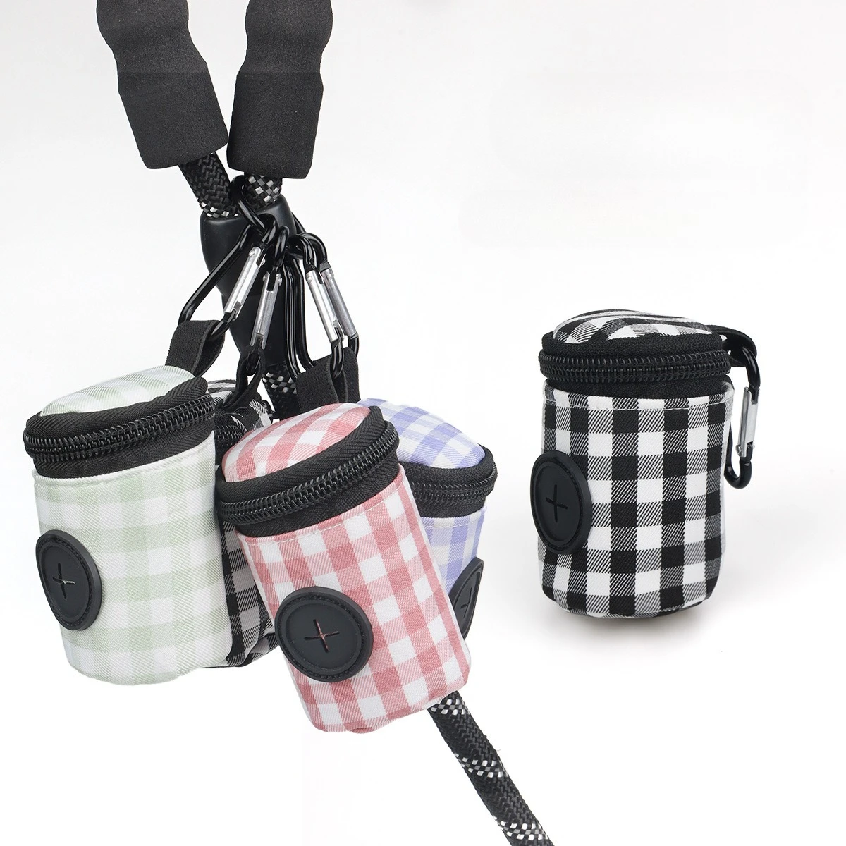 Bolsa dispensador para recoger heces de perro – Portátil para paseo