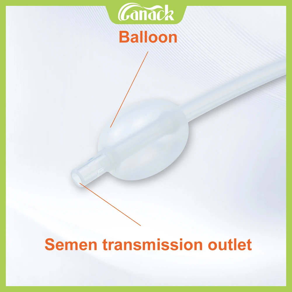 Catéter médico de inseminación de silicona para animales veterinarios Canack para caballos de alta calidad para hospitales de animales - imagen 5