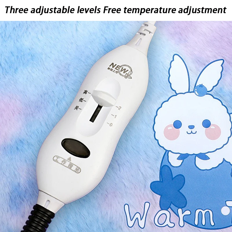 Almohadilla térmica eléctrica para perros y gatos temperatura regulable - imagen 3