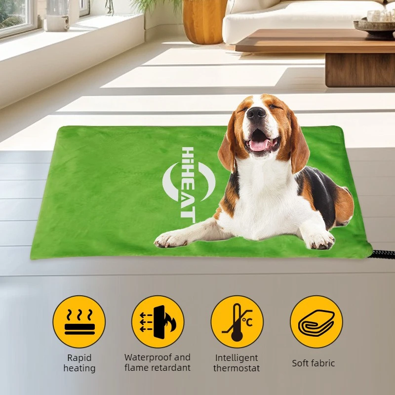 Almohadilla térmica impermeable con temporizador para gatos y perros - imagen 3