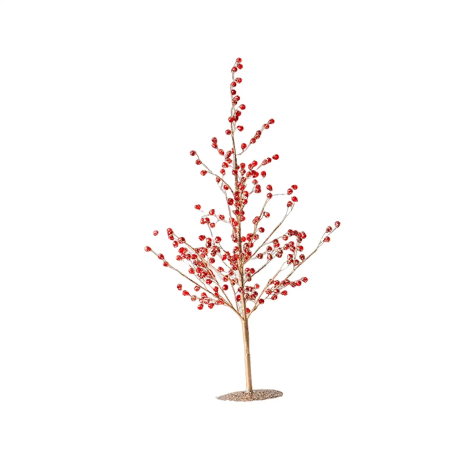 Birch Tree Christmas Decoration Bright Photo Props Table Centerpiece Artificial Branch Money Tree 18.90inch for Wedding Hotel