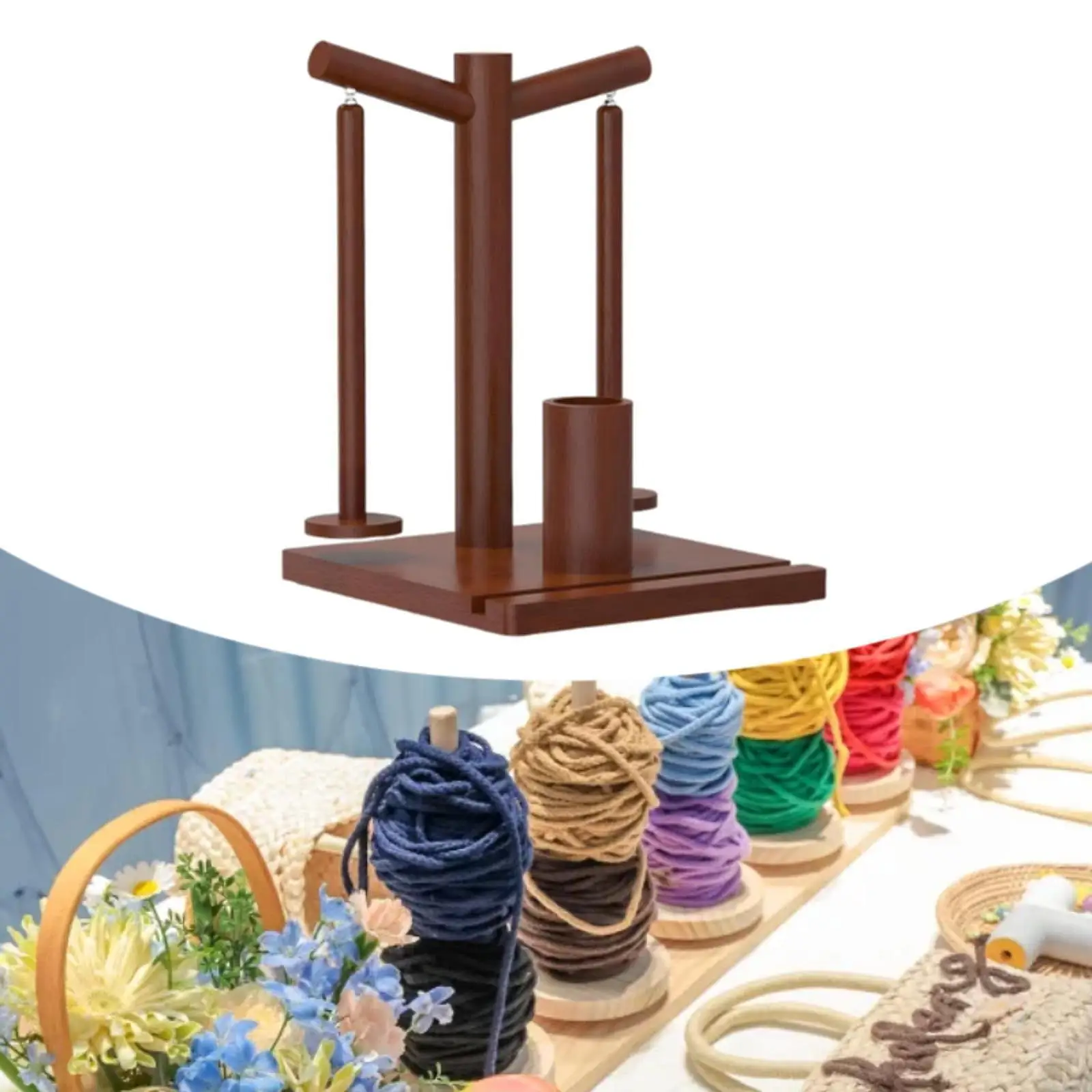 Crochet Yarn Ball Holder, Ideal Gift for Crocheters And Crafters