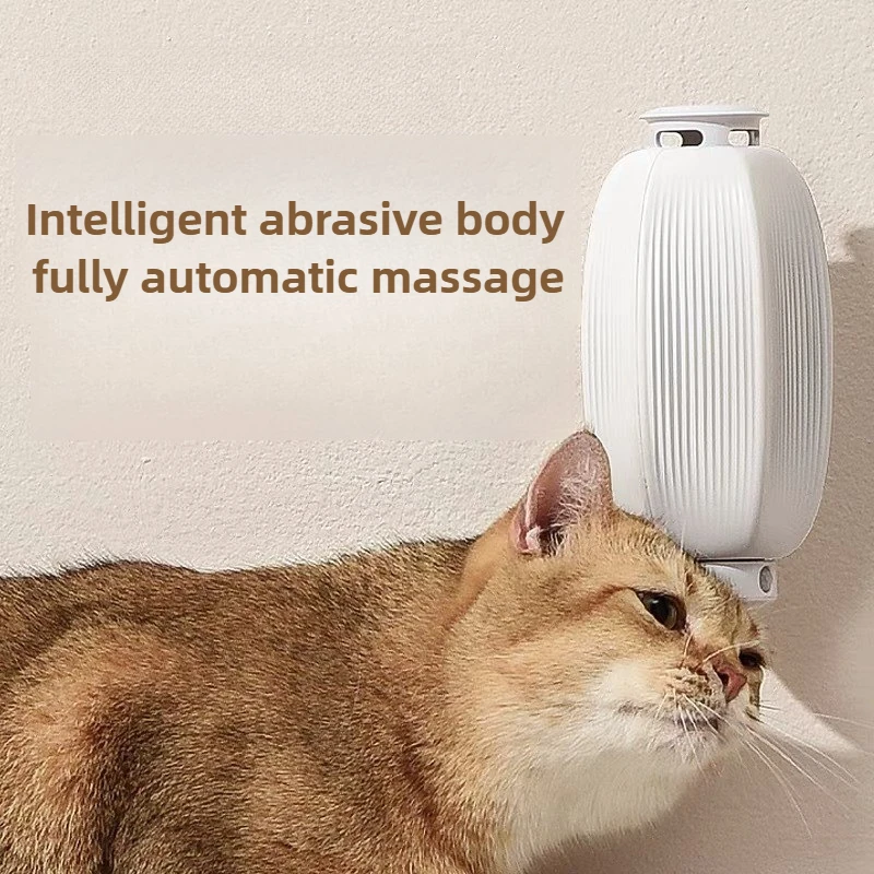 Eliminador de picazón para gatos, rascador para mascotas, juguete masajeador inteligente, relajación, descompresión, productos para mascotas, accesorios, rotación de detección automática