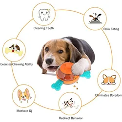 Dispensador automático Ovni para perros y gatos – Alivia aburrimiento