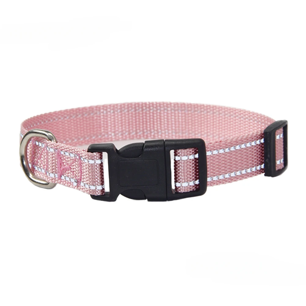 Juego de Collar y correa de nailon para perros, collares para mascotas, correa para perros pequeños, medianos y grandes, accesorios para perros pequeños - imagen 2