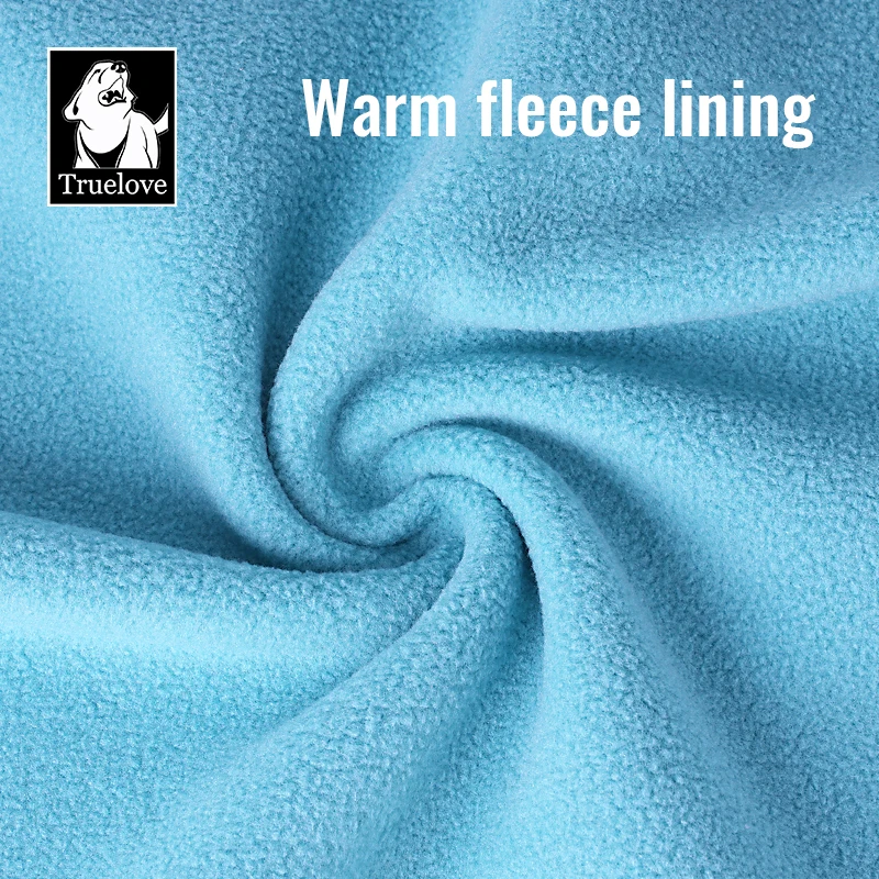 Truelove-Chaqueta antibacteriana y ajustable para mascotas, chaleco cálido de nailon para perros, fabricante de ropa para mascotas, forro polar TLG2522 - imagen 3