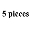 5 pieces
