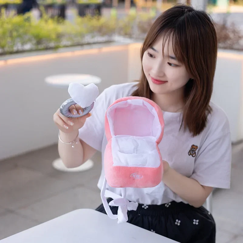 Caja de juguetes con forma de corazón para cachorros, anillos, juguetes para perros, caja de felpa para niños, anillo de juguete interesante INS, conjunto de súper perros bonitos, cachorros creativos grandes - imagen 2