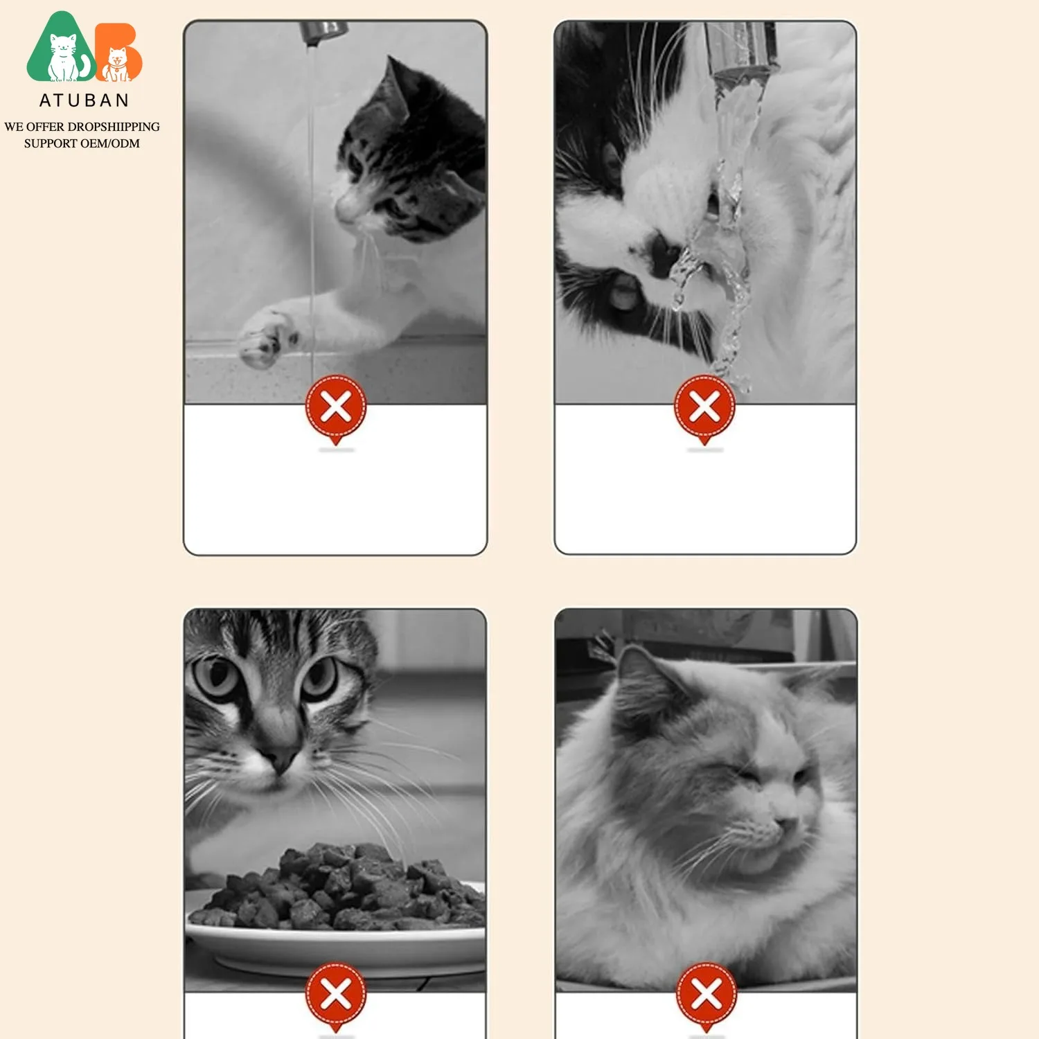 Cuenco agua caliente termostático para gatos y perros – Acero inoxidable - imagen 4