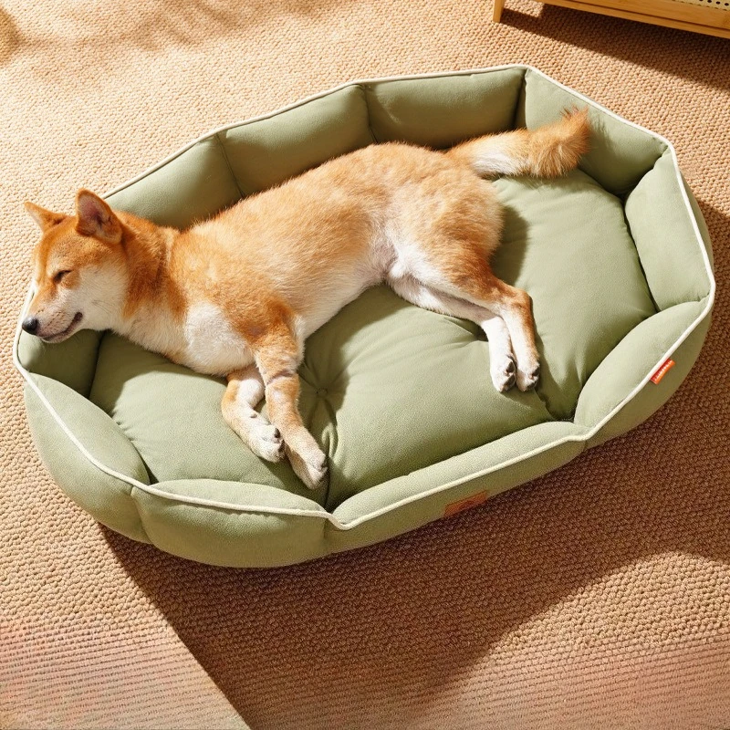 Perrera Universal para las cuatro estaciones, nido antideslizante para mascotas, estera mediana para perros Yuanbao, almohadilla para gatos, cama para perros y gatos, suministros para gatos