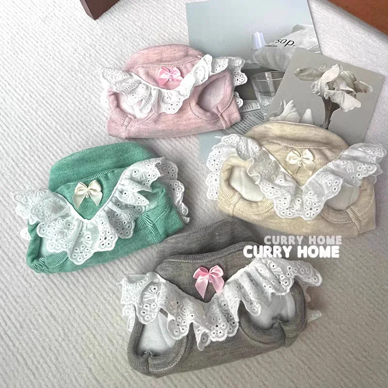 Chaleco de princesa recortado de encaje para perros pequeños, ropa para mascotas de primavera y otoño con bonito traje Floral para peluche Bichon, yorkie - imagen 2