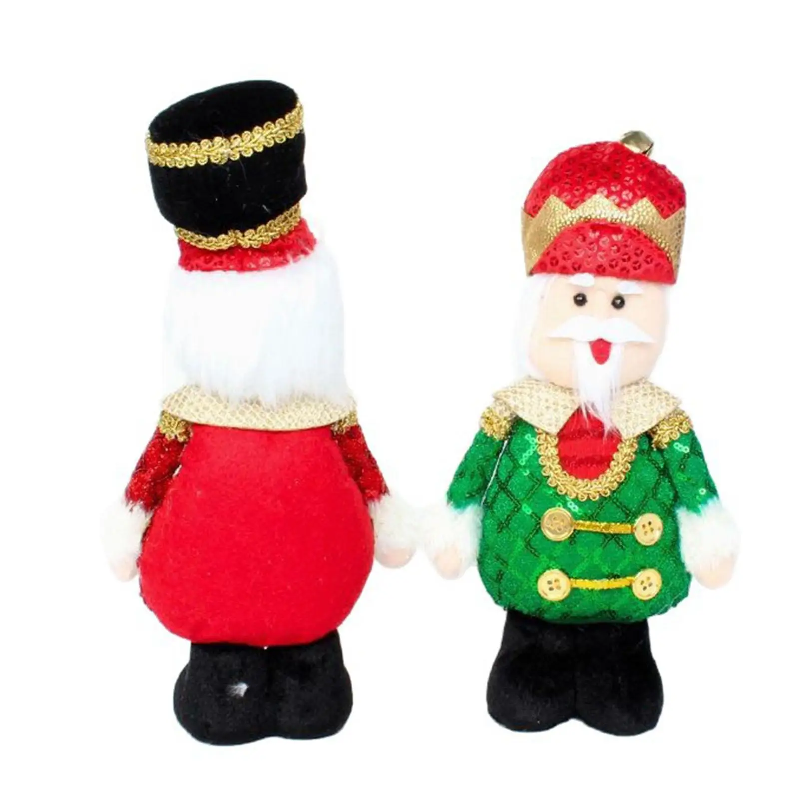 Nutcracker Doll Christmas Table Decor Cute Desktop Figurine Table Centerpiece Christmas Gift for Festival Mantel Indoor Kitchen