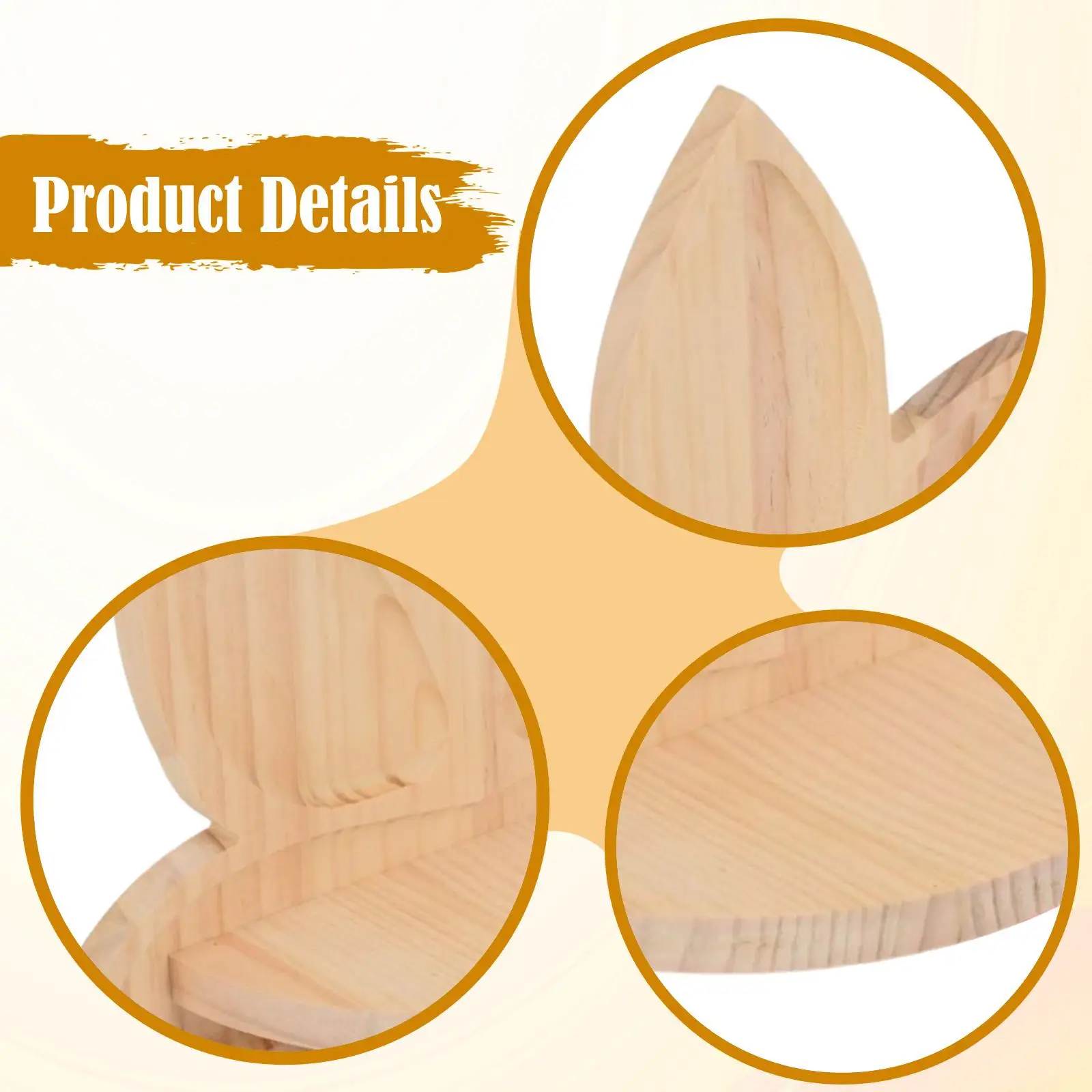 Estante flotante, estante de pared de madera bohemio decorativo, estante organizador de exhibición de pared - imagen 5