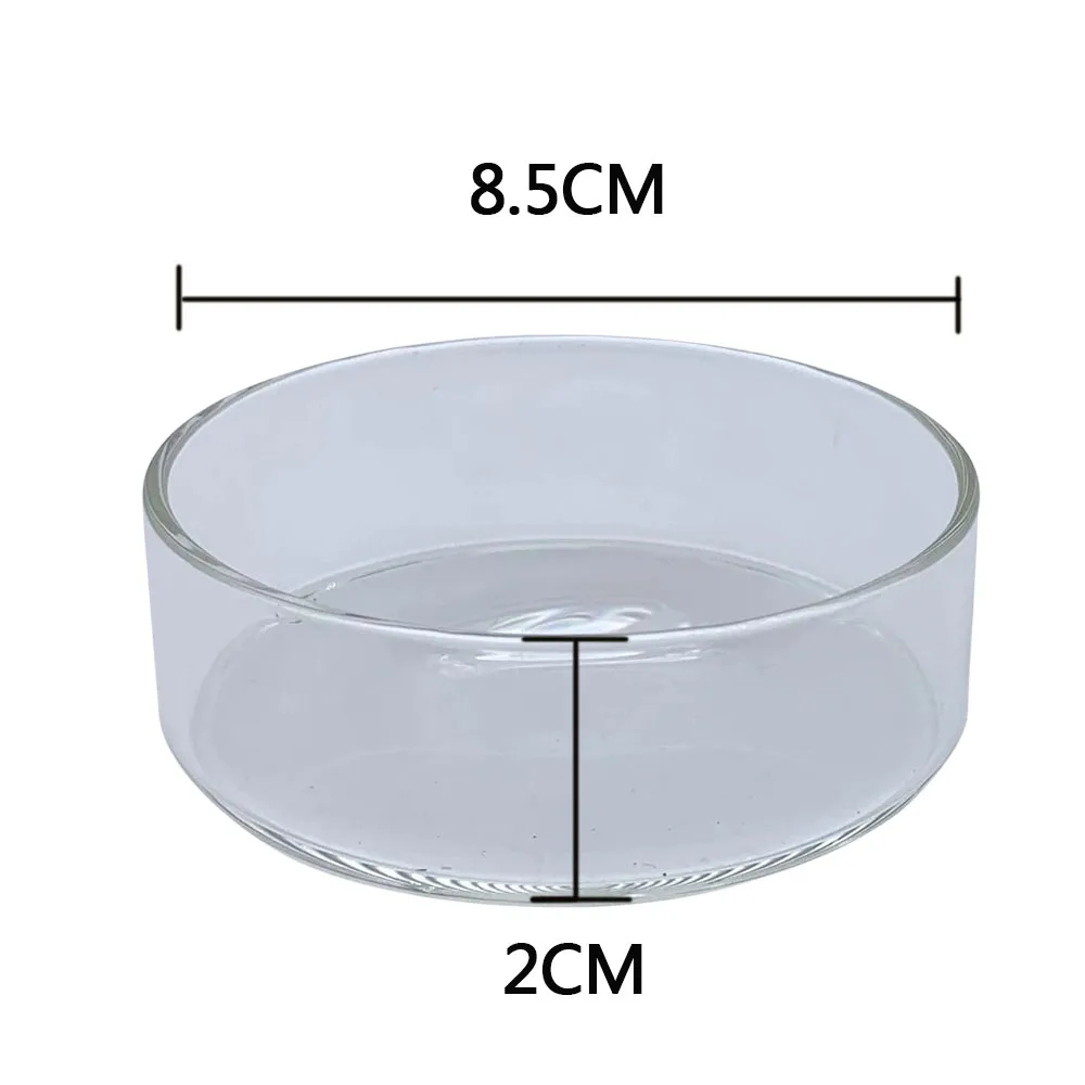 Alimentador de acuario flotante transparente acrílico, plato redondo, alimentador inferior, caja de comida para camarones, accesorio de alimentación para peces y camarones - imagen 5