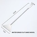 Flat sand shovel