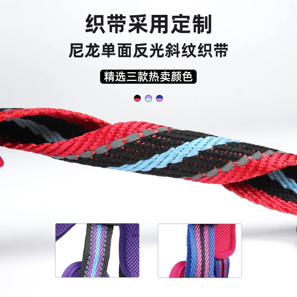 Mejora explosiva, pecho dúplex, parte trasera, perros medianos y grandes, puede levantar la correa para el pecho, cómoda correa para perros - imagen 4