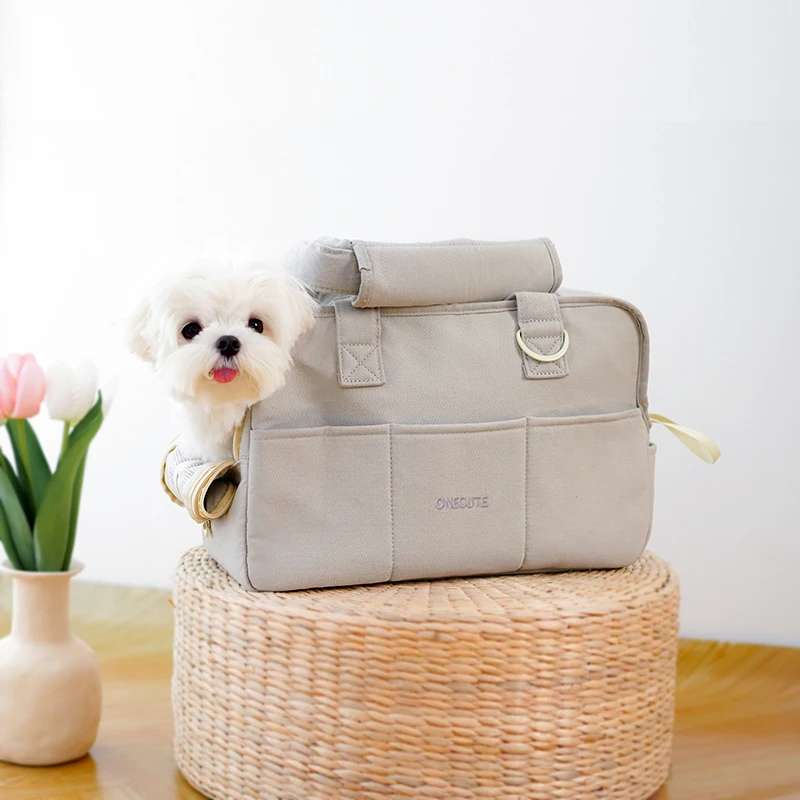 Transportín de hombro para gatos y perros pequeños - cómodo portátil - imagen 4