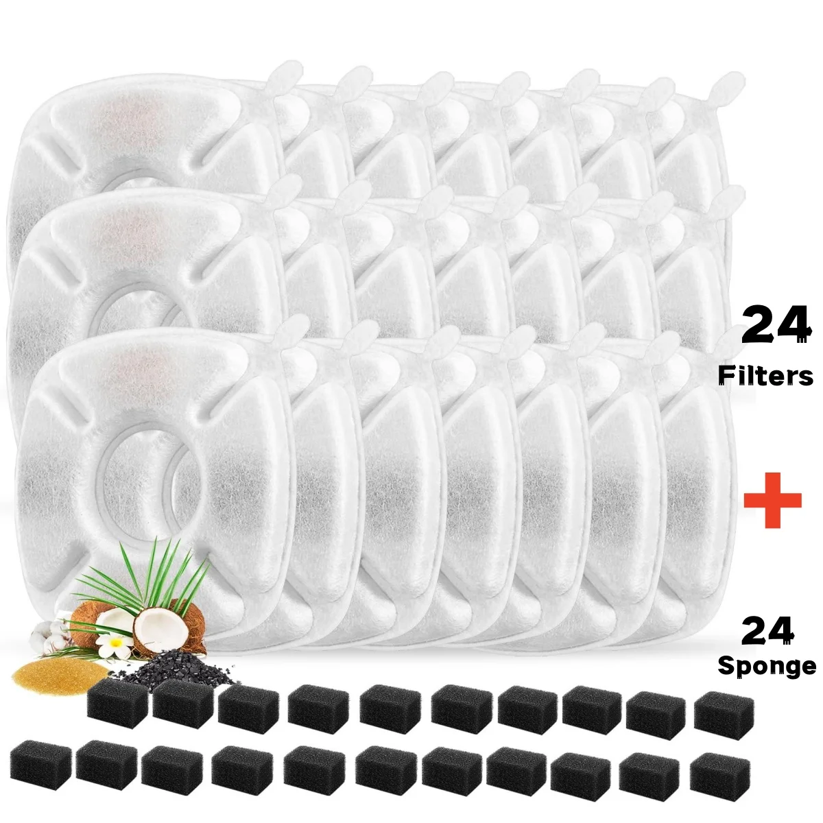 Filtro de carbón activado para fuente de agua de gatos y perros - imagen 5
