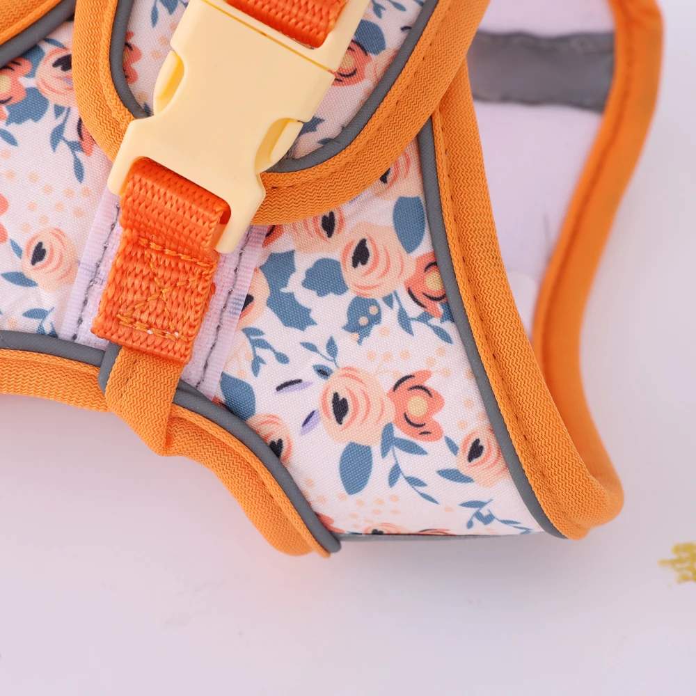 Breathe-Conjunto de correa con arnés para gato pequeño, Kit de correa para gato bonito, chaleco con arnés para gato pequeño, correa de muñeca ajustable en verano - imagen 3